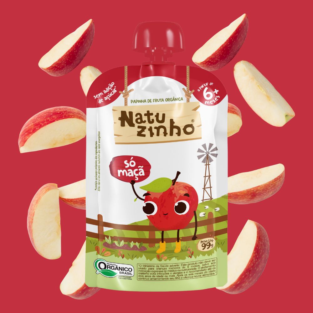 Natuzinho framboesa e maçã