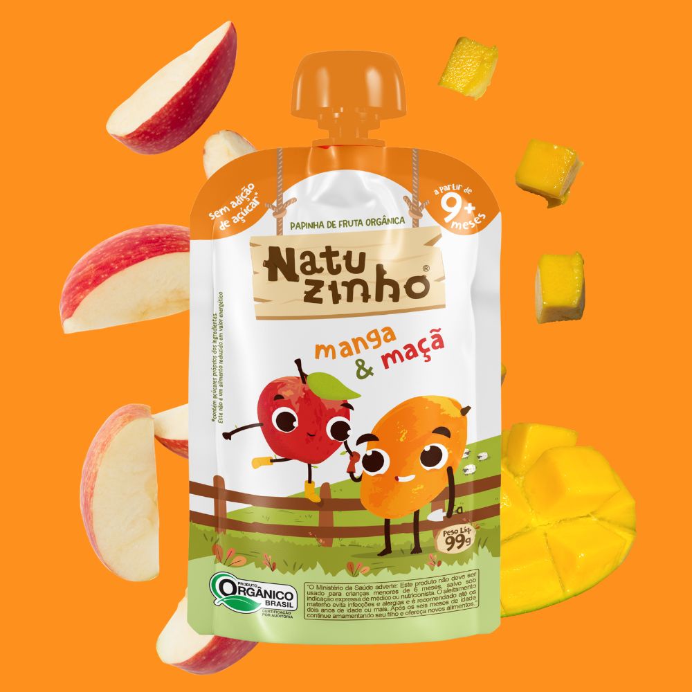 Natuzinho morango e banana